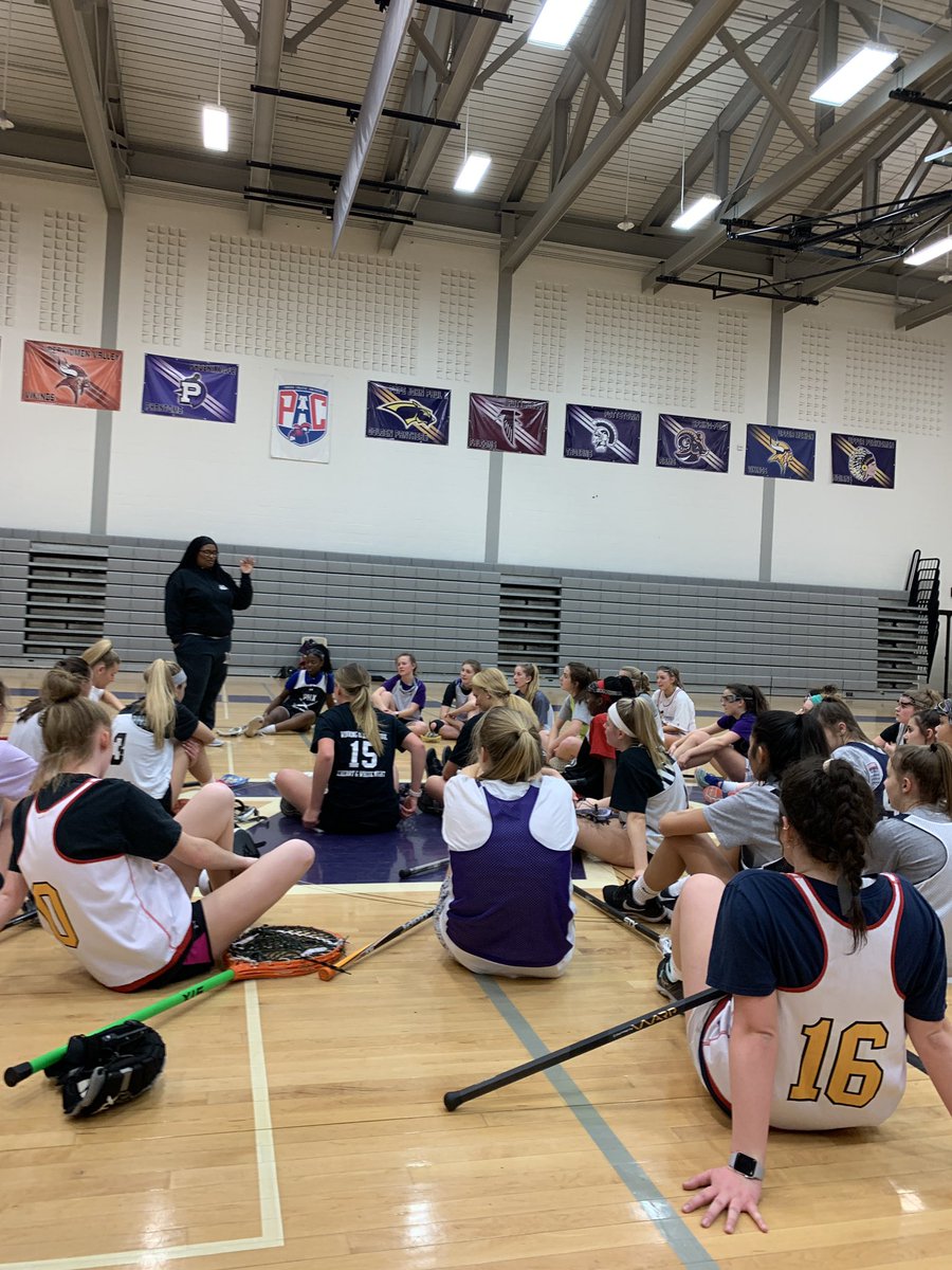 PHX_glax's tweet photo. Great first 3 days of the season!!! We are finally outside tomorrow🥍 We will meet inside the high school at 3:45 to stretch and then we will go outside until 5:30!! Only 12 days left until our first game!!🥍💜 https://t.co/O8BSUbZ1Az