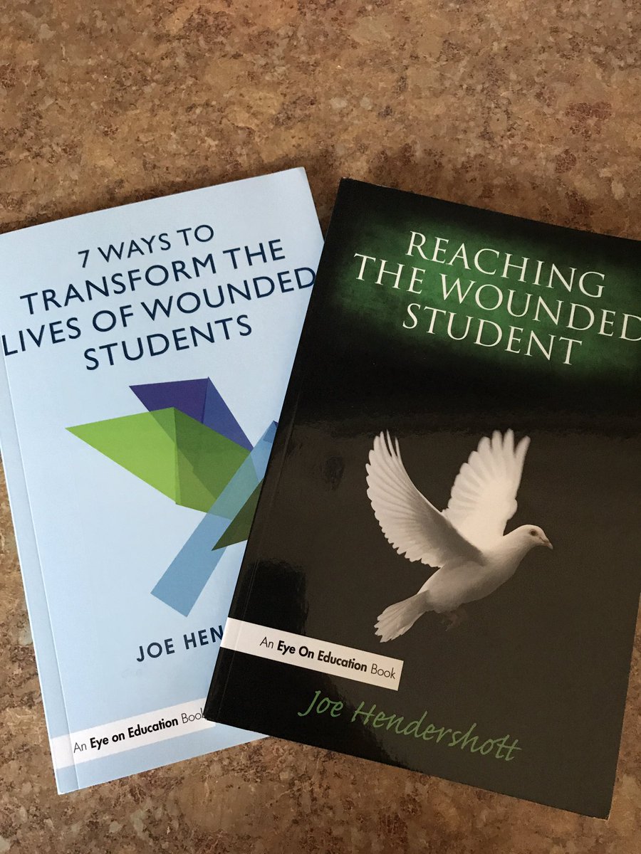 Can’t wait to dive in! @hope4thewounded #alwayslearning #lifelongeducator #anythingformystudents
