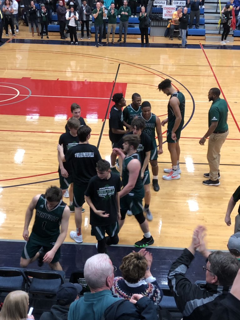 mehlvillestuco's tweet photo. PANTHERS WIN! PANTHERS WIN!! Great job @mehlvillehoops See you on Saturday! #wearemehlville #greateight https://t.co/AhMdYan9P8