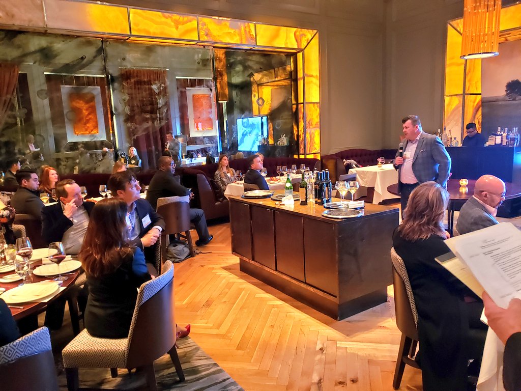 CXOseth's tweet photo. Thanks @sitecore, @AvanadeInc and @Microsoft for partnering with @cmo_org tonight in #Dallas. #CMOdinner with 25 local #marketing executives. https://t.co/Y3cuTJql33
