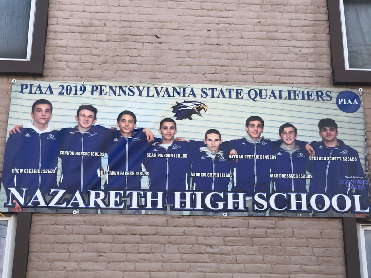 NazWrestling's tweet photo. A Wrestling Town! 
🔵🦅🤼‍♂️#hersheybound https://t.co/80I1wqDBX4