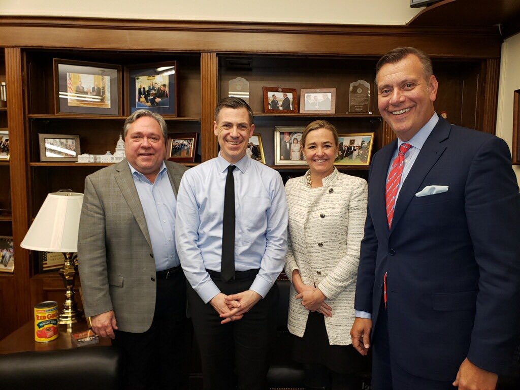 INHumanities's tweet photo. That’s a wrap on #HumHill19!
Thanks @RepJimBanks and @jackiewalorski for meeting with us to discuss our work in your districts. https://t.co/ZHqxIPm3We