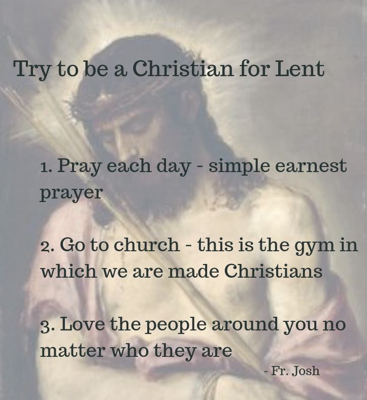 StRitaDallas's tweet photo. A simple suggestion for Lent... https://t.co/akuAW6uLDM
