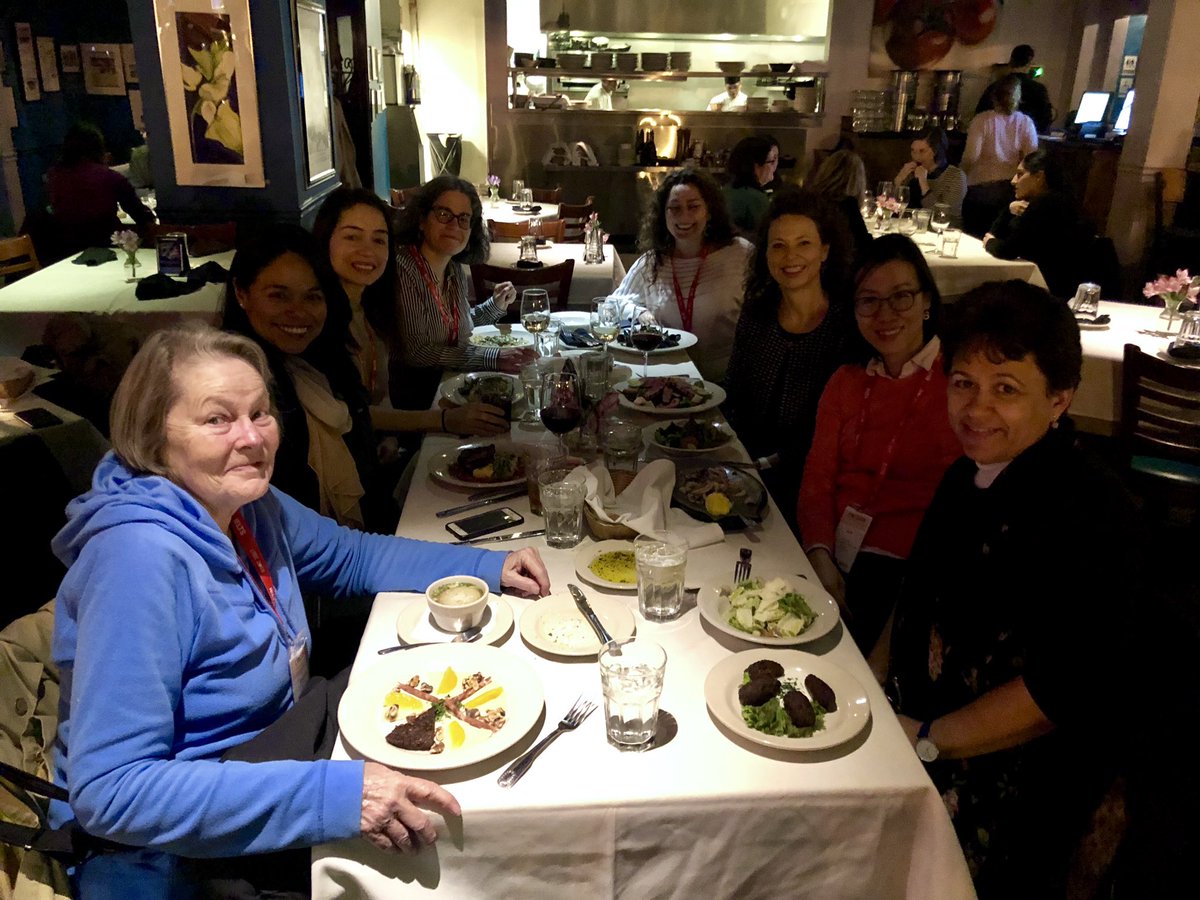 Networking dinner at Cafe Lilly! To old and new friends! <a href="/Salome_Villa_L/">Salome Villa L.</a>, @GlaQuevedo Heike, Pakize, Margaret, Alicia, and Fernanda <a href="/ILTAonline/">ILTAonline</a> #LTRC2019