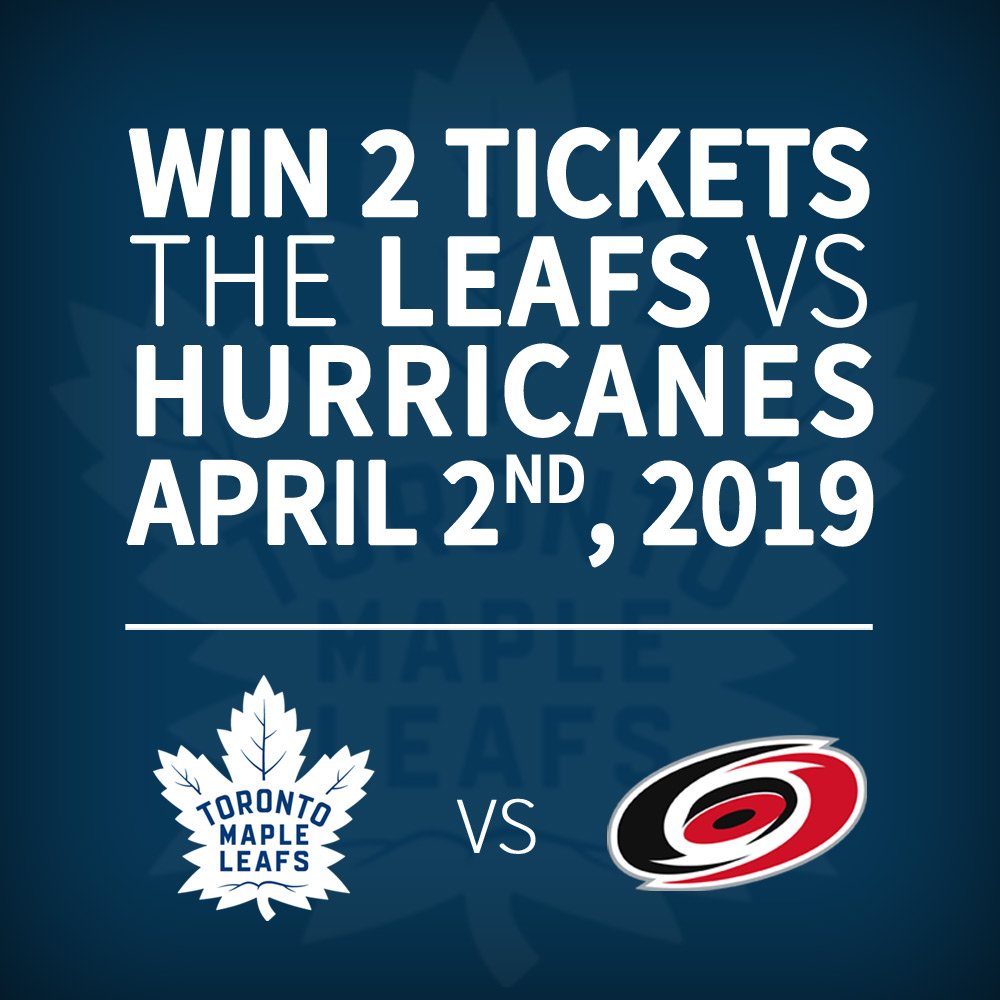 tystourney's tweet photo. Donate to Ty's Tourney before March 28th and get entered in to a draw to WIN 2 TICKETS to Leafs vs Hurricanes April 2nd!

https://t.co/4nb92o2pQj
 
*Minimum donation of $25

#tystourney2019 @cmhahalton #mentalhealth #mentalhealthawareness https://t.co/bb2siMBPWG