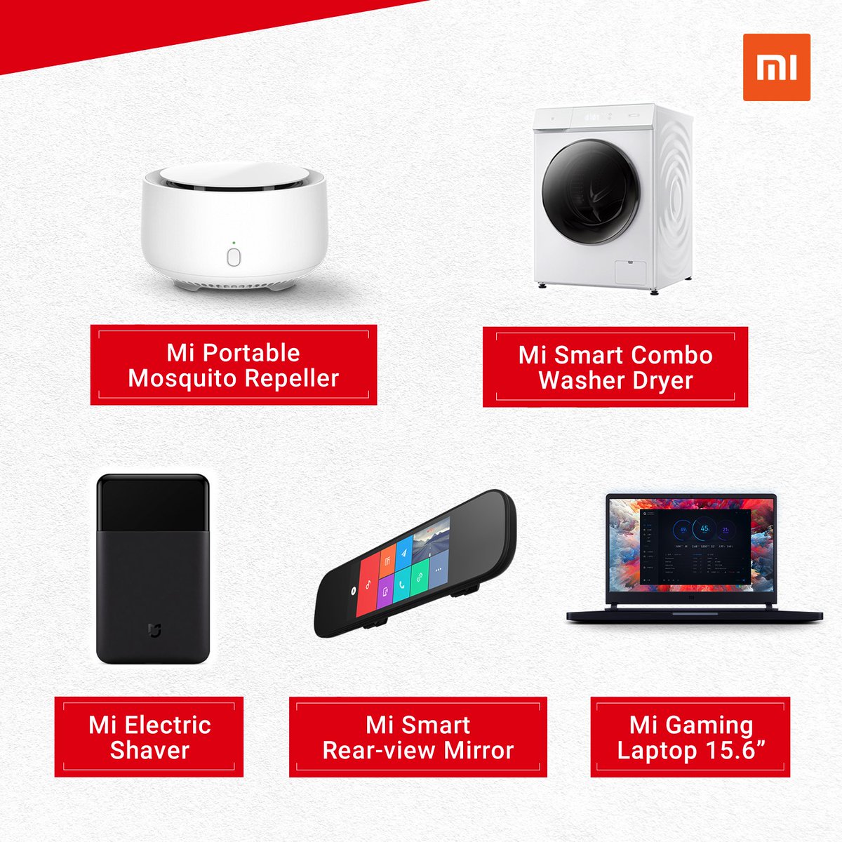 XiaomiSingapore's tweet photo. How important is design to #Xiaomi? We’ll just let these 11 @iFDESIGNAWARD 2019 awards speak for themselves…
🏆#MiMIX3
🏆 #Mi8Pro
🏆 #MiAdjustableSmartDeskLamp
🏆 #MiInductionCooker
…
…
…
And 7 other products… #Xiaomi is making innovation for everyone truly happen now! https://t.co/WJ5rkuVB1l