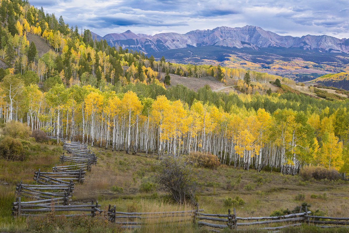 MWImagery's tweet photo. There is a vantage point that is worth the climb up; near Telluride Colorado https://t.co/pF5QWbPLcO