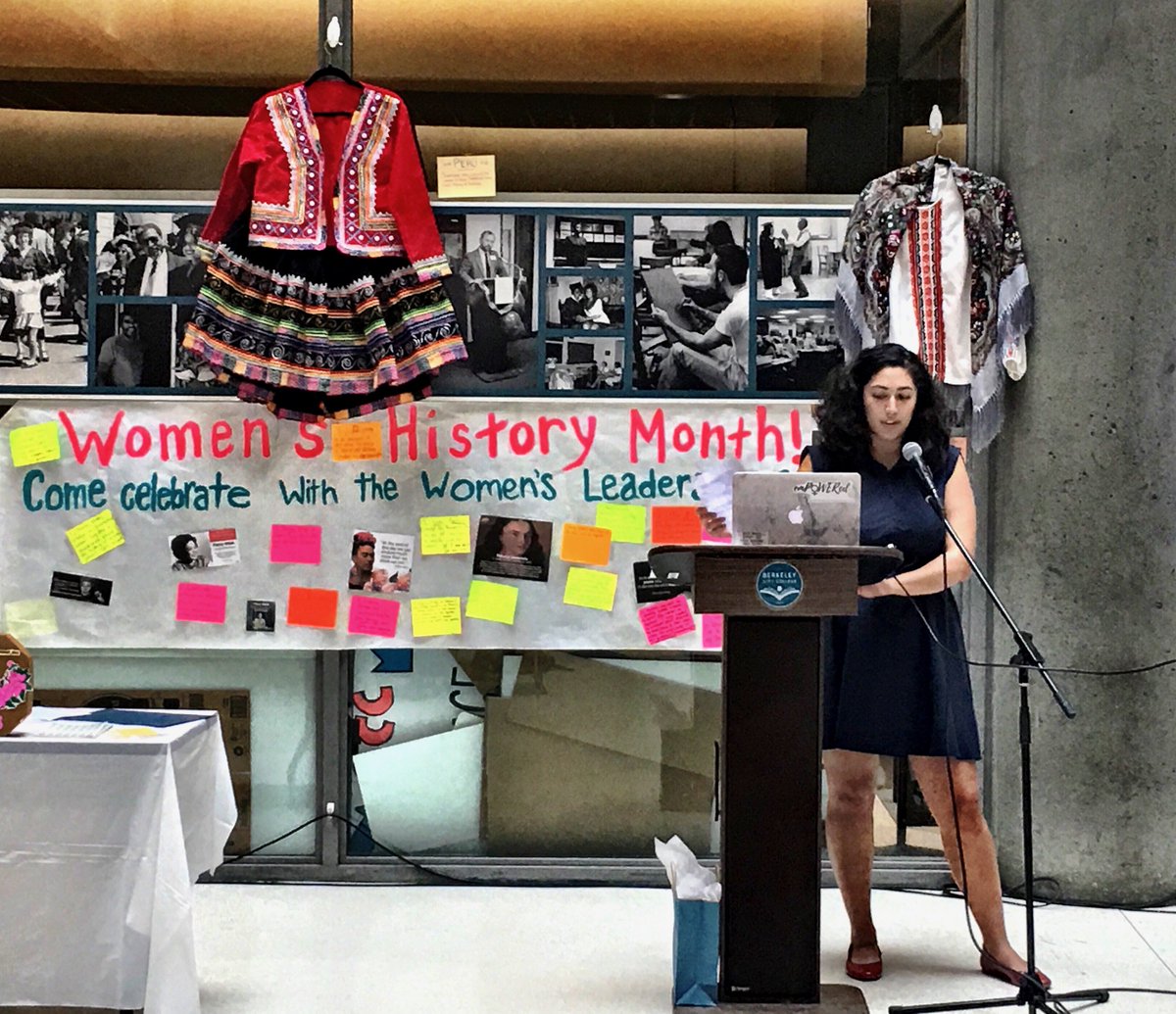 bcc_pres's tweet image. Inspired by today&apos;s kickoff to #WomensHistoryMonth #WeAreBCC Women&apos;s Leadership Club hosted an International Fashion Show to promote their Feminine Hygiene Drive throughout March. Shout out to all the student organizers! Your advocacy of women&apos;s rights empowers our community!