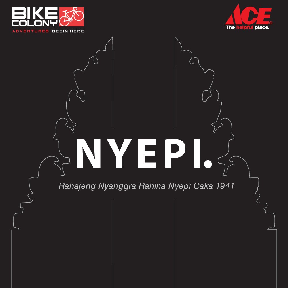 bicofit's tweet photo. Om Swastiastu, Selamat hari raya Nyepi, tahun baru caka 1941. Semoga kesehatan dan kedamaian dari wara nugraha-NYA melimpahi untuk Cyclist semua :)

#nyepi2019 https://t.co/4IxuCfggVE
