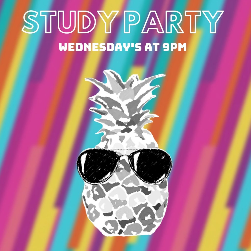 TheRaider881's tweet photo. Another great edition of Study Party is coming through the radio waves at 9pm. Tune in to get all your work out of the way before you check out for #springbreak2019. And of course, enjoy Pineapple Boi's (@jarheadz88) study tips and dance tunes! #getyourstudyon https://t.co/2vVfAD1HMx