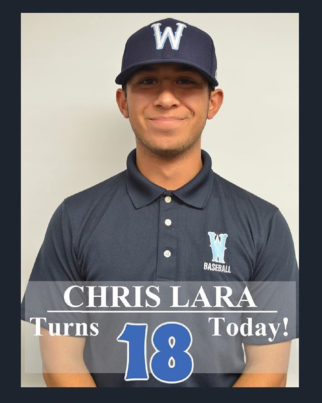 _walnutbaseball's tweet photo. 📢 ‼️BIRTHDAY SHOUT-OUT‼️🎉
Happy Birthday to our Senior Mustang player @chrislara6 
CHRIS LARA turns 1️⃣8️⃣ today! 🙌🏽😜🎊⚾️ Your baseball family sends you the best of birthday wishes on your special day! 🎈🎂
▫️
#cheersto18years #firstdayofadulthood #birt… https://t.co/wajyjO1pjh https://t.co/Qqz7UEjbFL