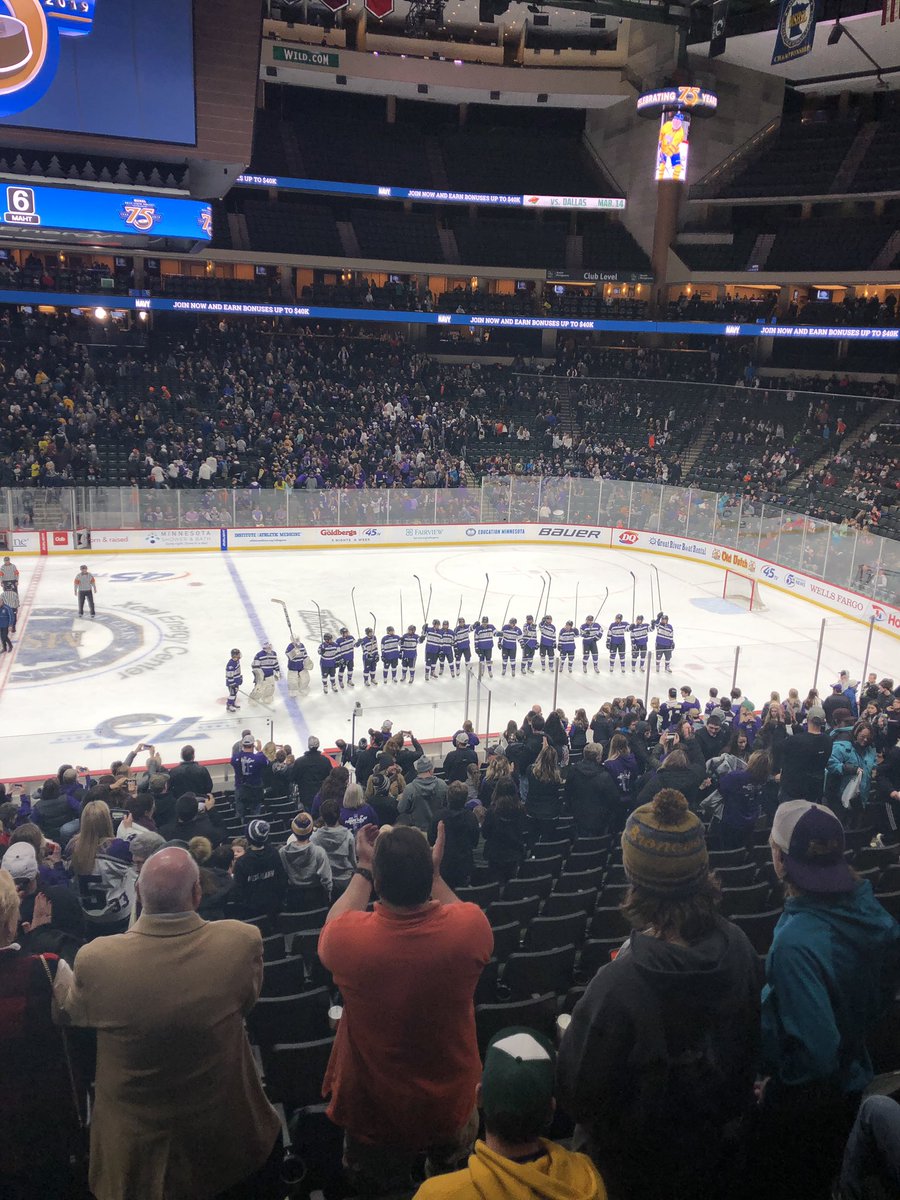 Thank you boys for a great season, go get them tomorrow at Mariucci.