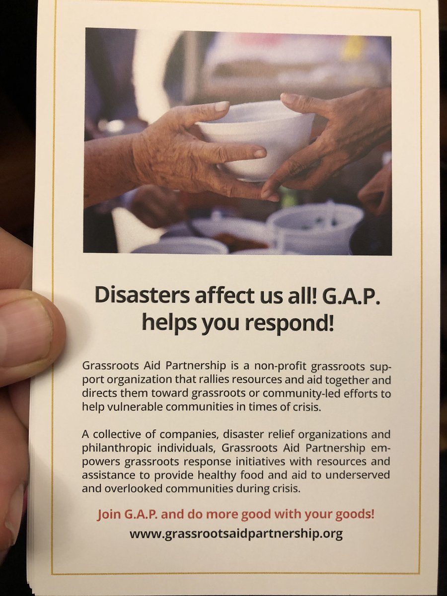 DrBronner's tweet image. Join us and @OrganicValley in our both tomorrow to rally for Grassroots Aid Partnership 5-6pm #ExpoWest @NatProdExpo Don’t know what this about that’s ok! Come learn about how industry can help more during disasters. #HappyHour