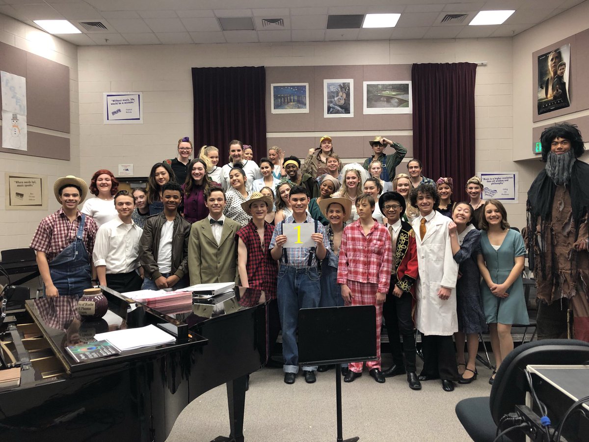 CTHSPresents's tweet photo. Get out there on the road and come see BIG FISH in ONE DAY... that’s TOMORROW!! This phenomenal cast has been working their hardest to put on the best show possible and we can’t wait to see you in the audience! Tickets: https://t.co/9V2ust47Ou https://t.co/SlEcROXEXu