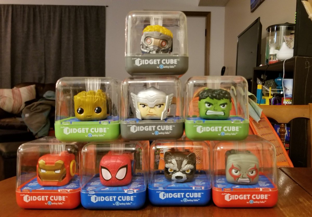 teachingWillson's tweet photo. Major thanks to the @MattMarkShow for the new Fidget Cube collection! Also looking forward to their newest idea, #PIXL coming out soon! https://t.co/CqvgNYD6fq