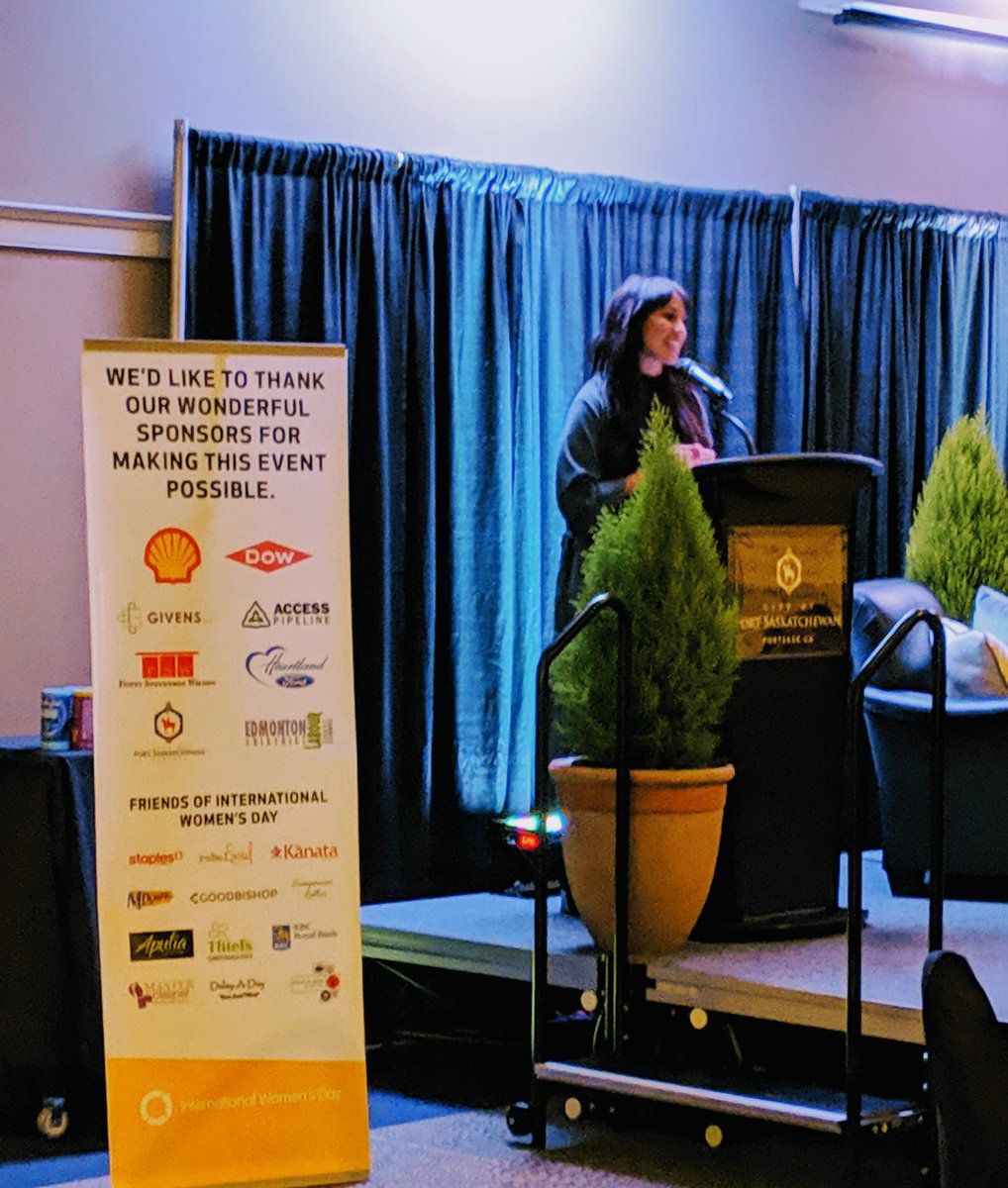 IWD committee Chair, Jessica is kicking off our Gala!! #IWD2019 #BalanceforBetter