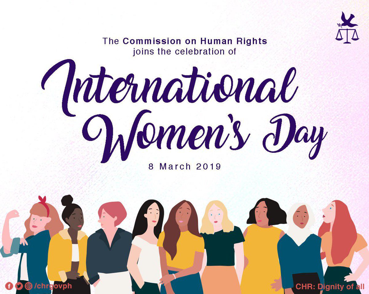 Happy #WomensDay!

And as we continue to celebrate gender equality, we encourage everyone to take part in this year's theme #BalanceForBetter. 

Be part in creating a gender-balanced world!

#InternationalWomensDay