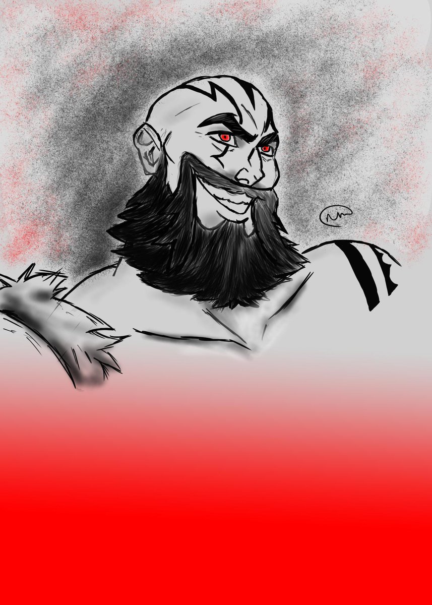 N8draws's tweet photo. Such a fun episode, drawing Grog with @babsdraws @Marisha_Ray @WillingBlam was so fun! #PubDraw #criticalrolefanart https://t.co/LQiULNUh1s