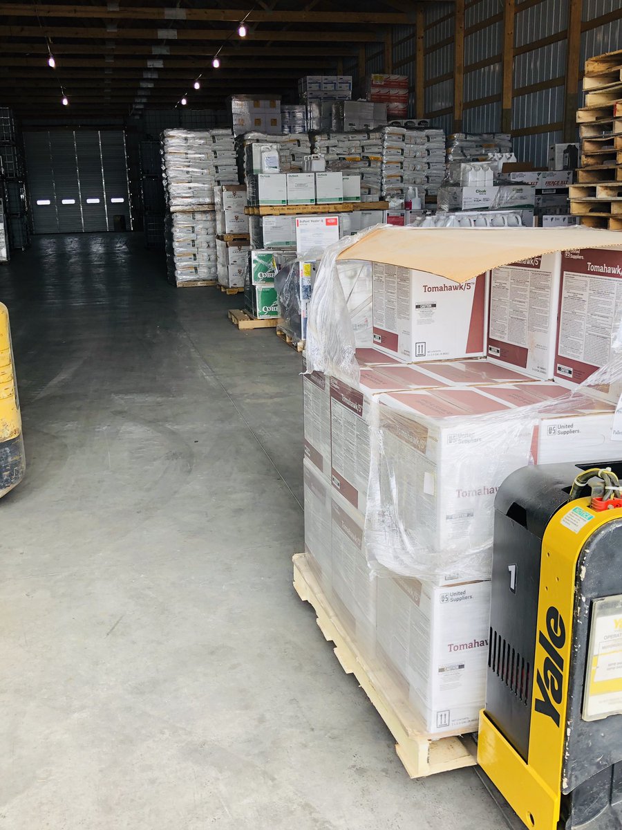 AgTechAdvantage's tweet photo. #TodayAtAgTech Inventory continues to fill up our Warehouse in preparation for the arrival of spring. https://t.co/Hj3CiCQ5Ol