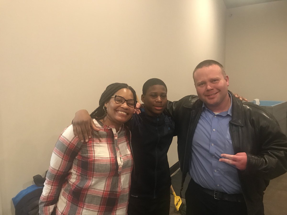 DunsonAllen's tweet photo. I’m so proud of my new friends Amber and her son Latarius. Both baptized in Jesus name tonight. #Apostolic #Pentecostal #John35 #Acts238 #Church #God #Jesus https://t.co/Jvgad3kChN