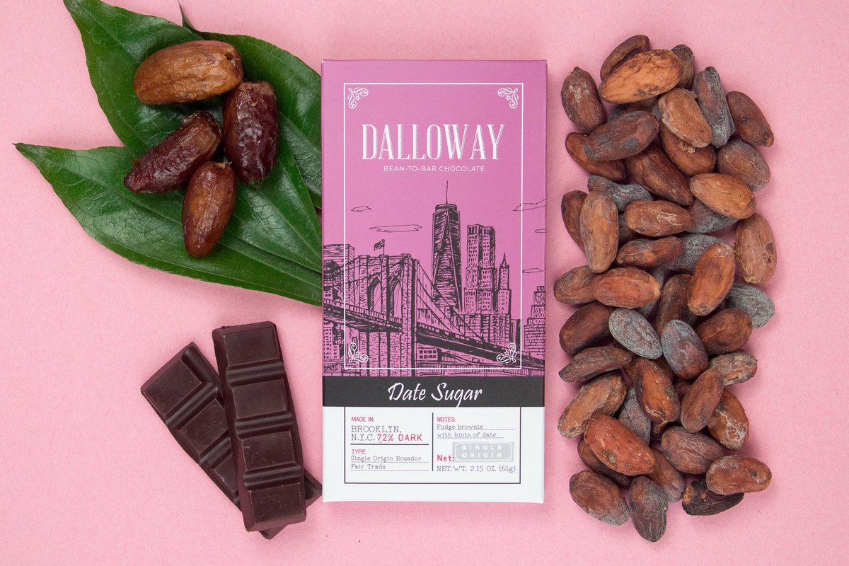 DallowayChoco's tweet photo. Healthier chocolate? It’s true. Just cocoa beans and dates. Learn more: https://t.co/GWz0hZnhBI #healthy #chocolate #dates #fruit https://t.co/aYXDJRaYVL