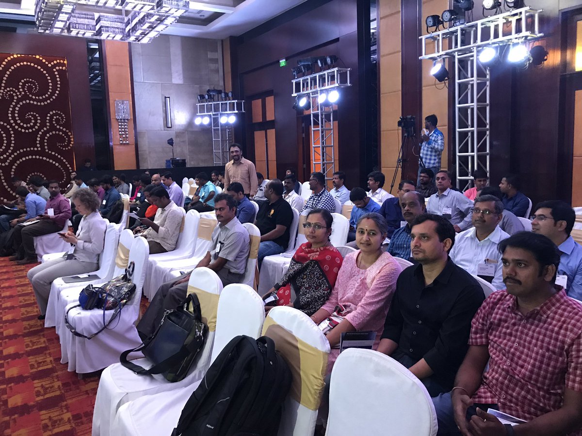 IDUGDb2's tweet photo. Kicking off @Db2World @IDUGDb2 #Chennai https://t.co/saYeCNYVnu