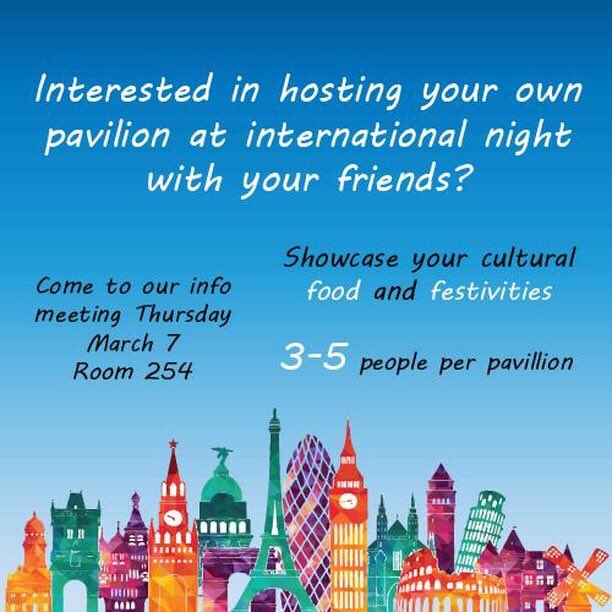 DECASJPII's tweet photo. It’s time we realize each other’s cultures and have a bite at it too. For how long are you going to have pizza, Osmos, and Popeyes. For a change, let’s take this one day to have a blast. For all those interested, come to room 254 Tuesday March 05 after school for a brief meeting! https://t.co/sN9pdkG0ce