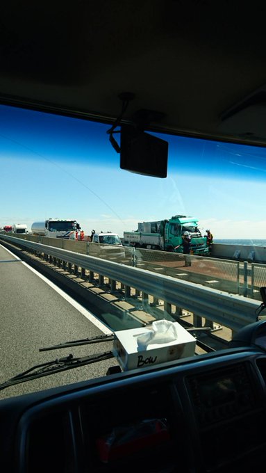 事故 国道1号 浜名バイパス 浜名大橋付近でトラック横転事故 渋滞 まとめダネ 事故 国道1号 浜名バイパス 浜名大橋付近でトラック横転事故 渋滞 まとめダネ