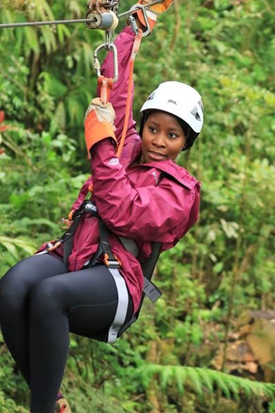 mynomadlyfe's tweet photo. Zip lining fun! That Tarzan swing at the end was no joke. π―
#aureliaabroad #costarica #selvaturapark #ziplining #puravida #upintheairlife #nomadness #blackgirlstraveltoo #blacktravelfeed #travelgram #wanderlust #seetheworld #bdayslay https://t.co/FUAeyfOeCT