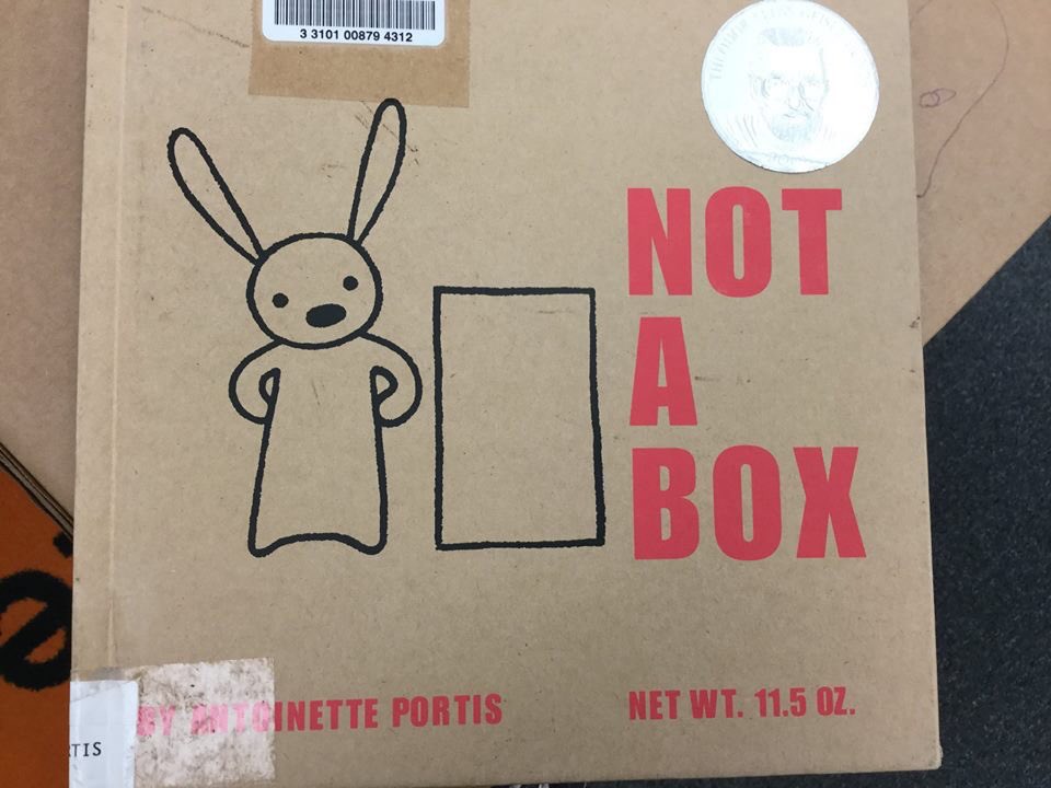 LearnwithmeMrsP's tweet photo. Today we read Not a Box by Antoinette Portis and created our own ‘Not a Box’s.... students pretended they were boats, race cars, space ships, houses and my favorite...a cabin deep in the forest! https://t.co/L75bNVKf1b