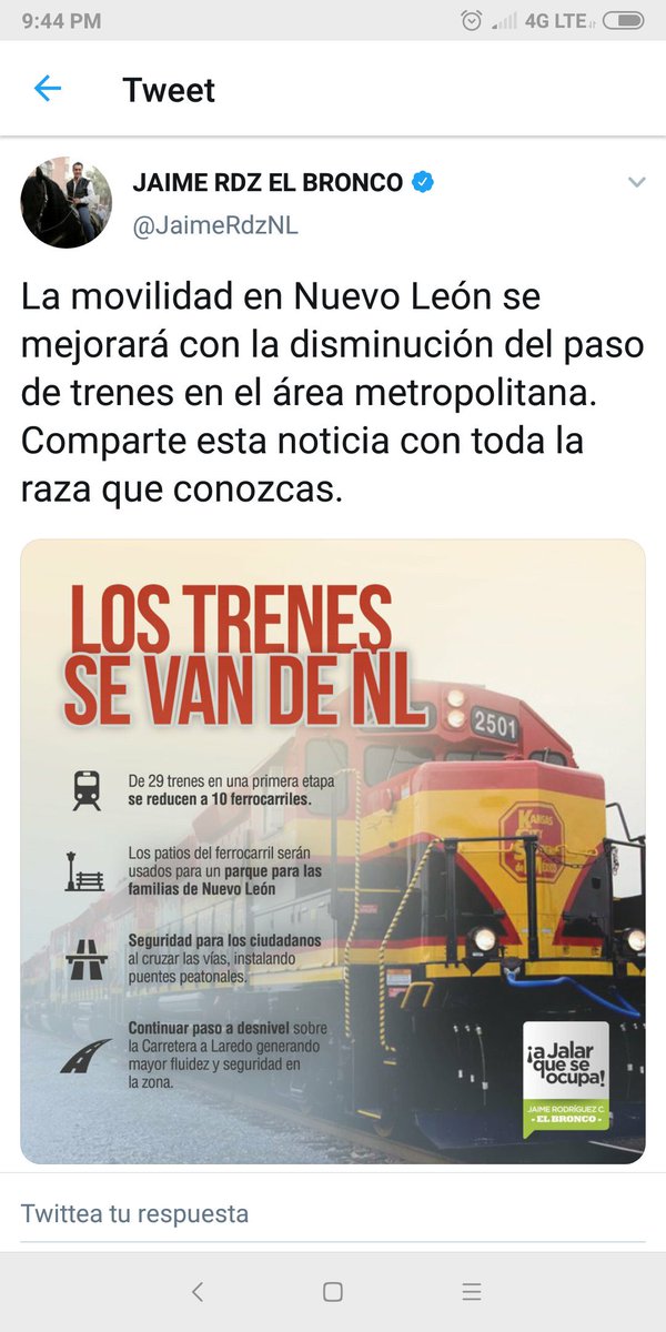 cossraul's tweet photo. Pues pasó enero, pasó febrero y marzo ahi va también. Y los trenes como Juan por su casa en la ZMM... @JaimeRdzNL @nuevoleon @telediariomty @Arq_Benavides https://t.co/RCcLZOCBHV