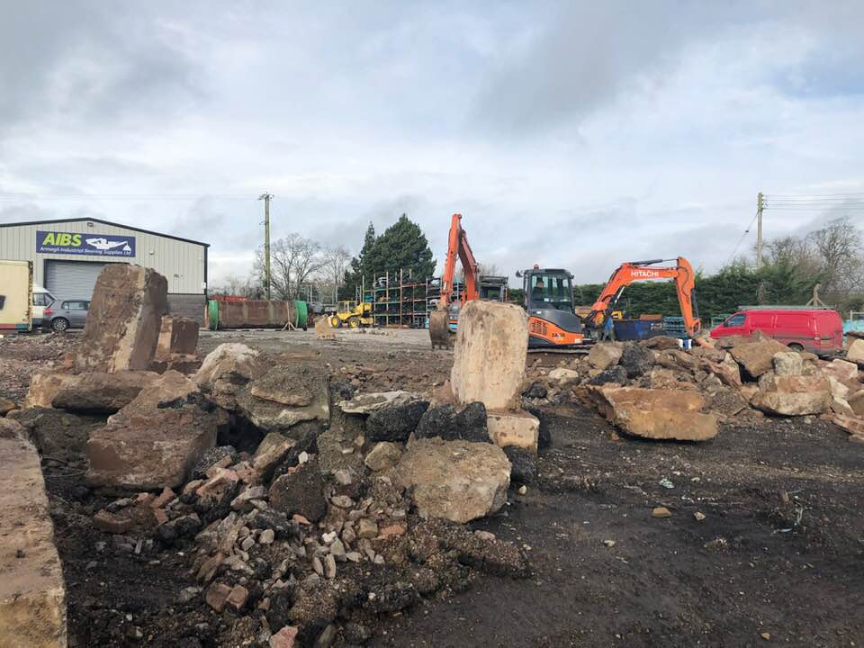 ArmaghBearing's tweet photo. Work has begun!!
Our new factory broke ground today, we are so excited about this new project! Thank you to everyone to your continued support. 
#InvestLocal #LocalBusinessGlobalPresence #Quarry https://t.co/uByA2Yrtjo