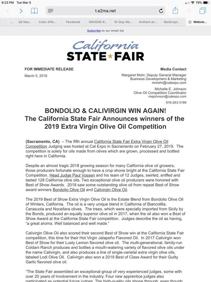 moburts's tweet image. You like olive oil?  Oh, we got some olive oil!  #awardwinning