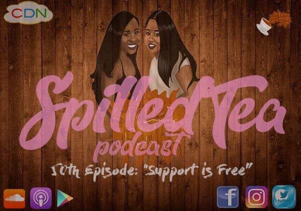 SpilledTeaa's tweet photo. It’s #SpilledTeaWednesday ! “Support Is Free” is out now feat. @ChefProsperGawd & @FunnyJulius ! Join the tea party as #spillthtea on the importance of Support, why Julius hates cancel culture, and so much more ☕️
https://t.co/BkGFNxn81P https://t.co/D8FJTxZISV