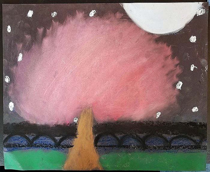 FillmoreArtsCtr's tweet photo. Ms Tsou's kiddo's ROCK Cherry Blossom interpretations for Cherry Blossom contest! #fillmoreartscenter @DCCollaborative @dcpublicschools @DCPSArts @ArtEducationDC https://t.co/XtK6f1mhyu