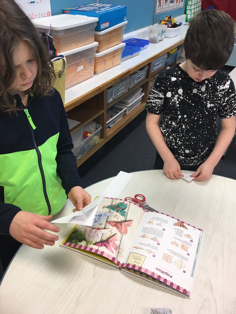 madame_jasmine's tweet image. Engaging in #softentry to start the morning and settle into the day. Students working on puzzles, doing origami and chatting about their Pokemon cards while doing some "doubles" math! @jhs_schools #EJHSYK1