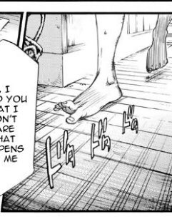 The glow up in Noragami's art is subtle but it's so good omg look at this foot!!!! anyways read Noragami 