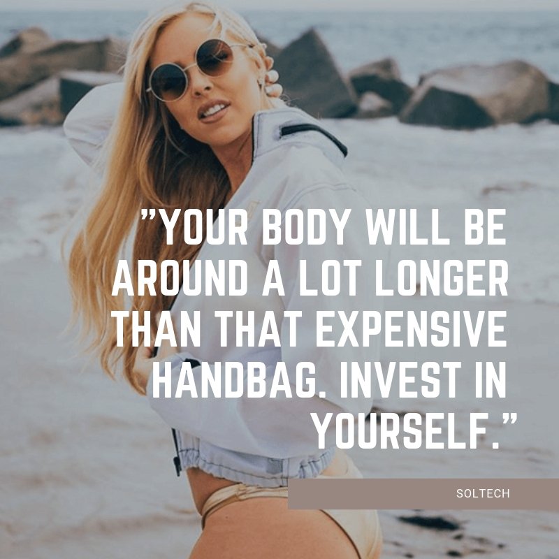 SolTech_Plus's tweet image. &quot;Your body will be around a lot longer than that expensive handbag. Invest in yourself.&quot;-soltechapparel.com
#sunbathing #soltechclothing #sunclothing #lifestyle #health #womenclothing #Innovation #sun