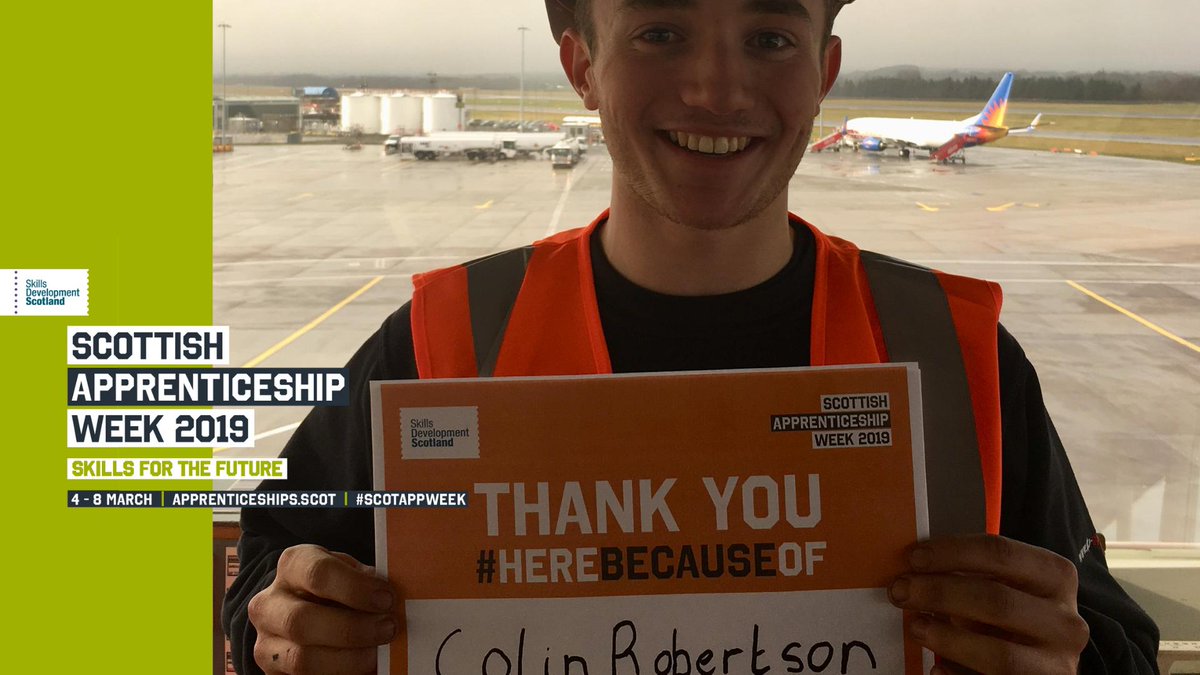 DPSGroupLIVE's tweet photo. #ScotAppWeek | Stephen Robertson is #HereBecauseOf dad Colin.

🗣️ "I chose my father Colin Robertson as my inspiration as has lead me into a MA in Electrical Engineering. Through our relationship he has taught me the value of hard work &amp; mentored me in developing my hand skills." https://t.co/tPa2PUqDGE