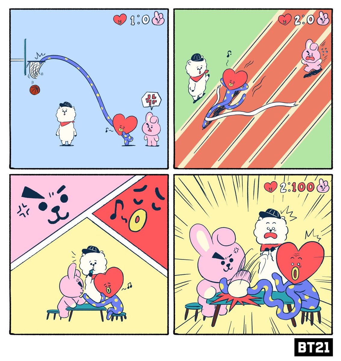 Winners never quit. Quitters never win.
#RJ #TATA #COOKY #Competition #BT21 