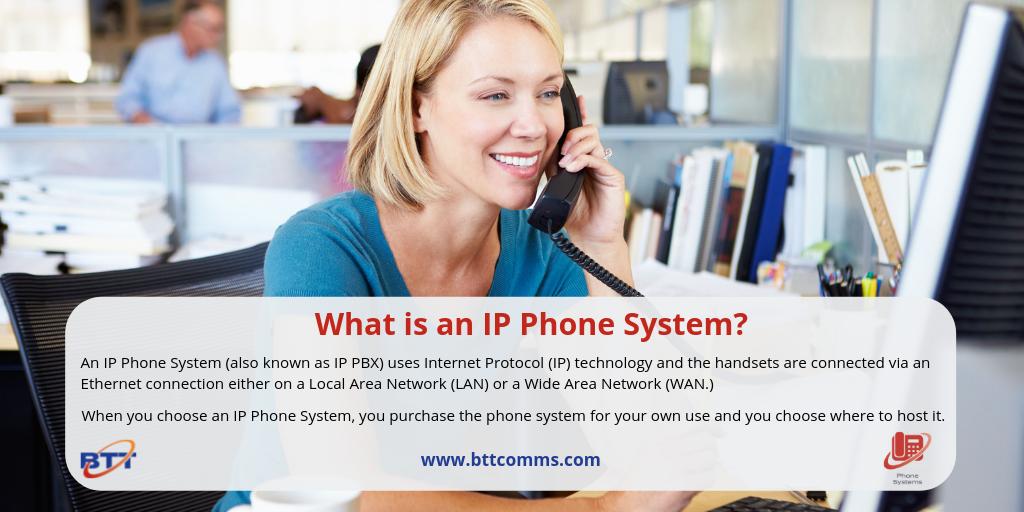 BTTComms's tweet image. An IP Phone System uses IP technology and connected via an Ethernet connection on a LAN or WAN.

When you choose an IP Phone System, you purchase the phone system for your own use and you choose where to host it.

Discover more: bit.ly/2BRtqKp 

#IP #IPPhoneSystem