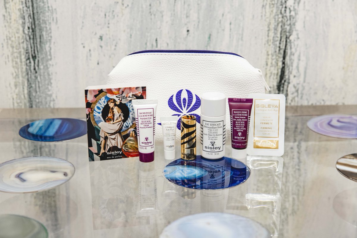 Shop with us from today until the 24th and you'll receive a gift bag filled with Sisley mini's worth over £100! Including skincare, make-up and fragrance, its the perfect way to discover the range.

Complimentary with the purchase of two items, one to be skincare.