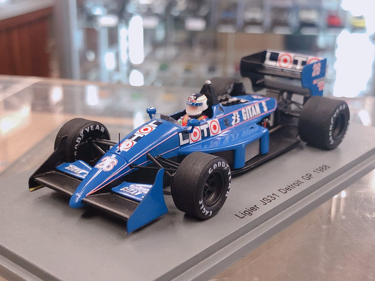 1/43 Tobacco Decal Processing Johansson Detroit Spark Ligier 1/43 Tobacco Decal Processing Johansson Detroit Spark Ligier