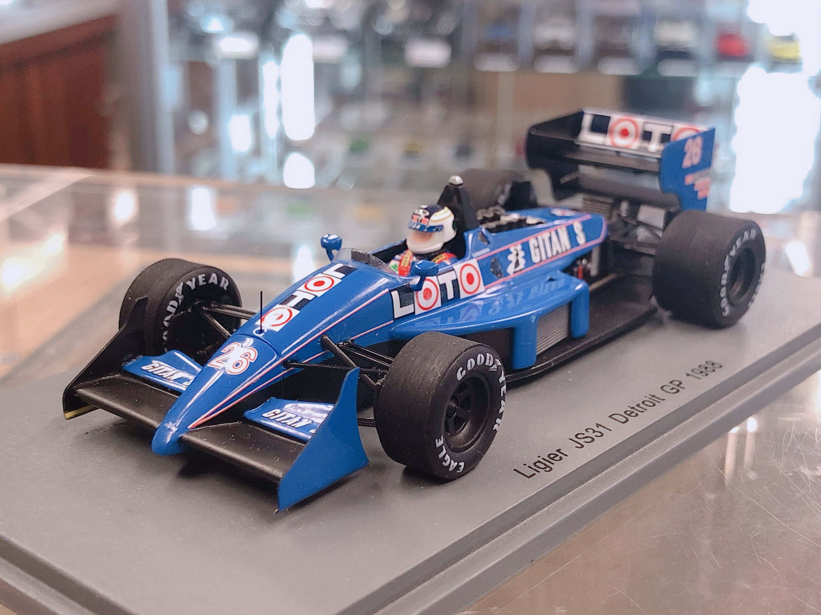 激レア　日本未発売　F1マシンコレクション　リジェ　JS21 1983年 1/43 スパーク S1794 リジェ JS21 モナコGP 1983 #26, Boost