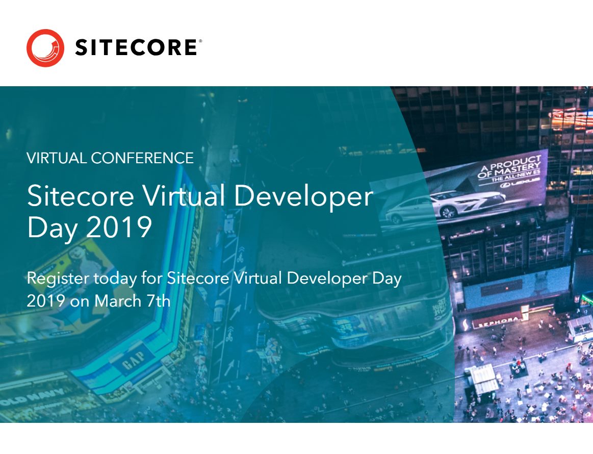 pieterbrink123's tweet photo. The #Sitecore Virtual Developer Day is in progress! Register and join now! 
https://t.co/uPUkbiY7Am
#SitecoreVDD https://t.co/sIH3TvMXdK