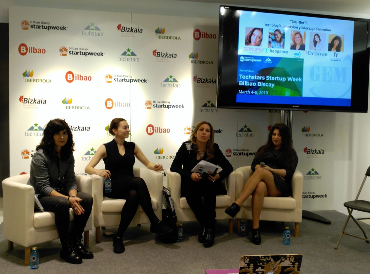 bilbaometropoli's tweet photo. Comienza la mesa "Lead(H)er: tecnología, inversión y liderazgo femenino" dentro de Techstars Startup Week Bilbao Biscay donde participa Idoia Postigo, subdirectora general de Bilbao Metropoli-30 #startupweekbio @StartupWeekBIO https://t.co/e8KRsxOV2a
