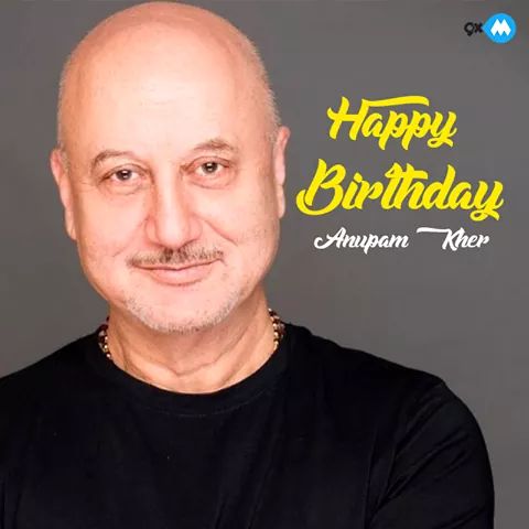  Here\s wishing the versatile and talented actor, Kher, a very Happy Birthday! 