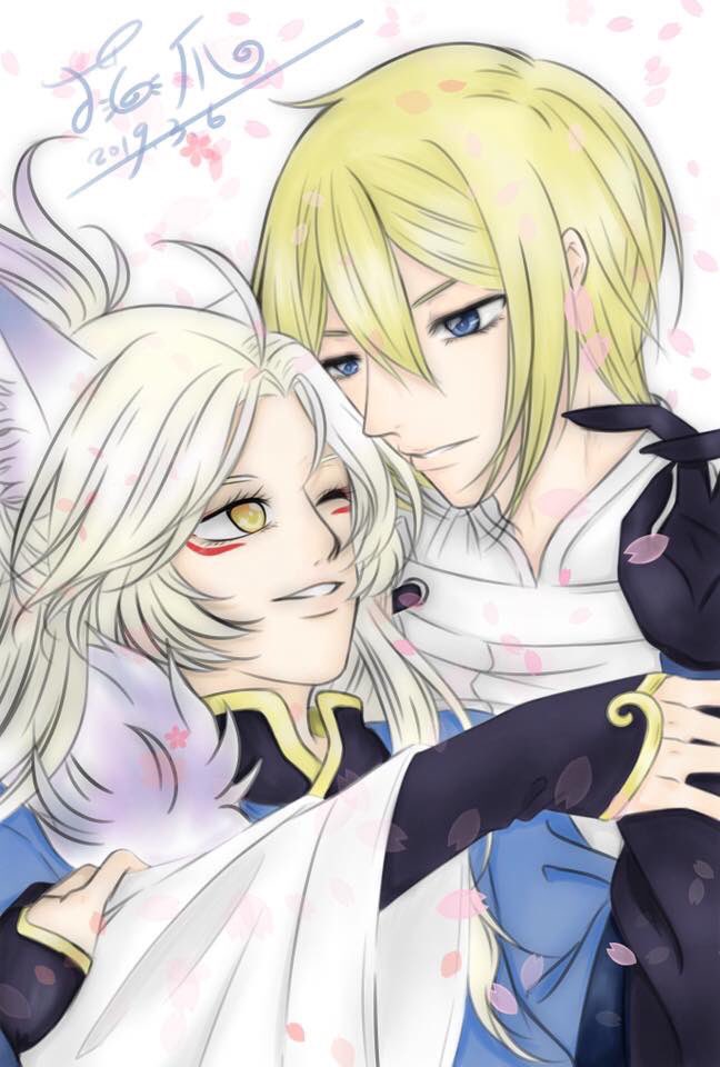 JJ_Catclaw's tweet photo. 首次陰陽師塗鴉～～

#陰陽師同人 #妖狐 #大天狗 https://t.co/O6cwS7HBzo