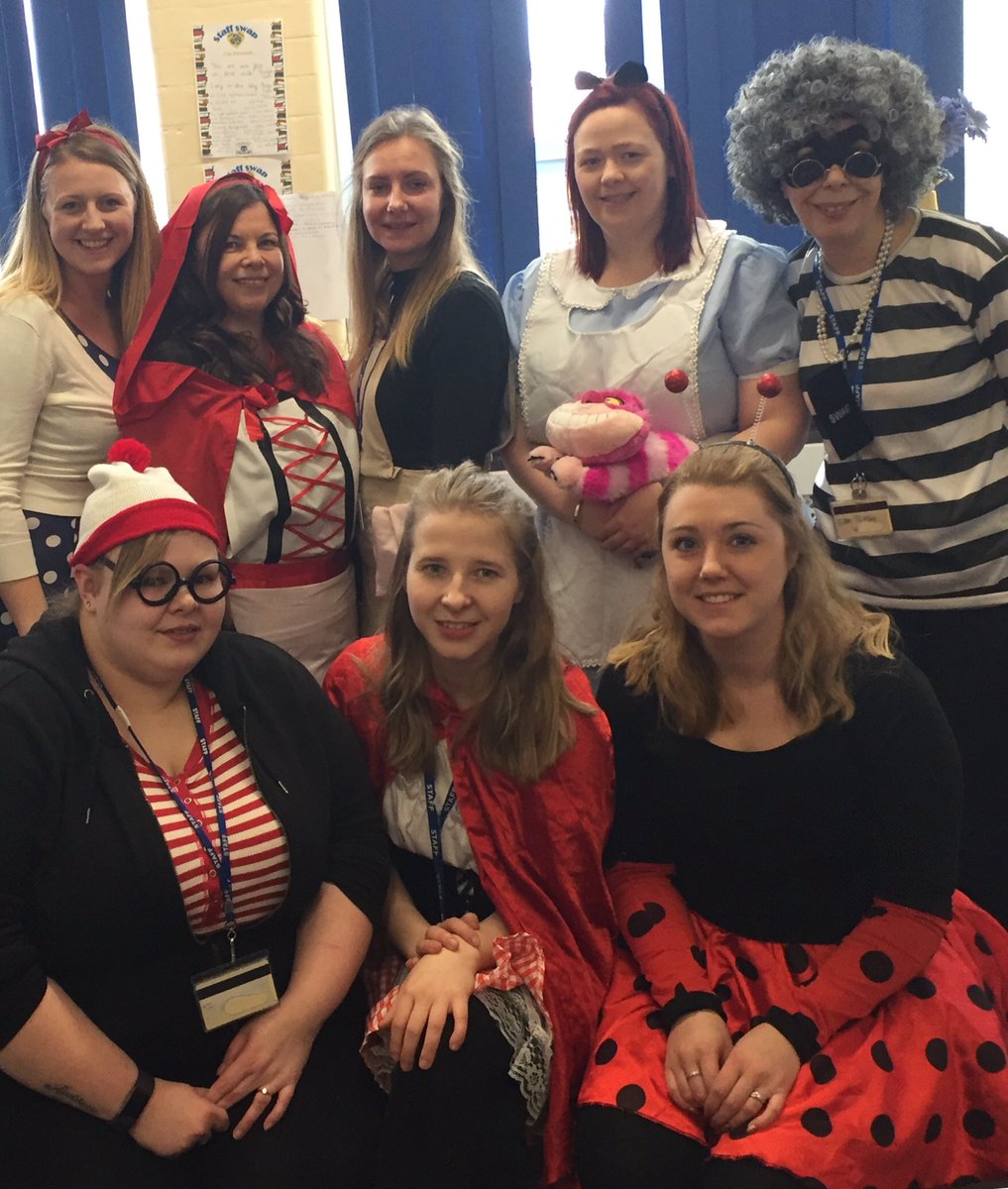 Some of our staff dressed up for #WorldBookDay2019!
Can you guess you they are?