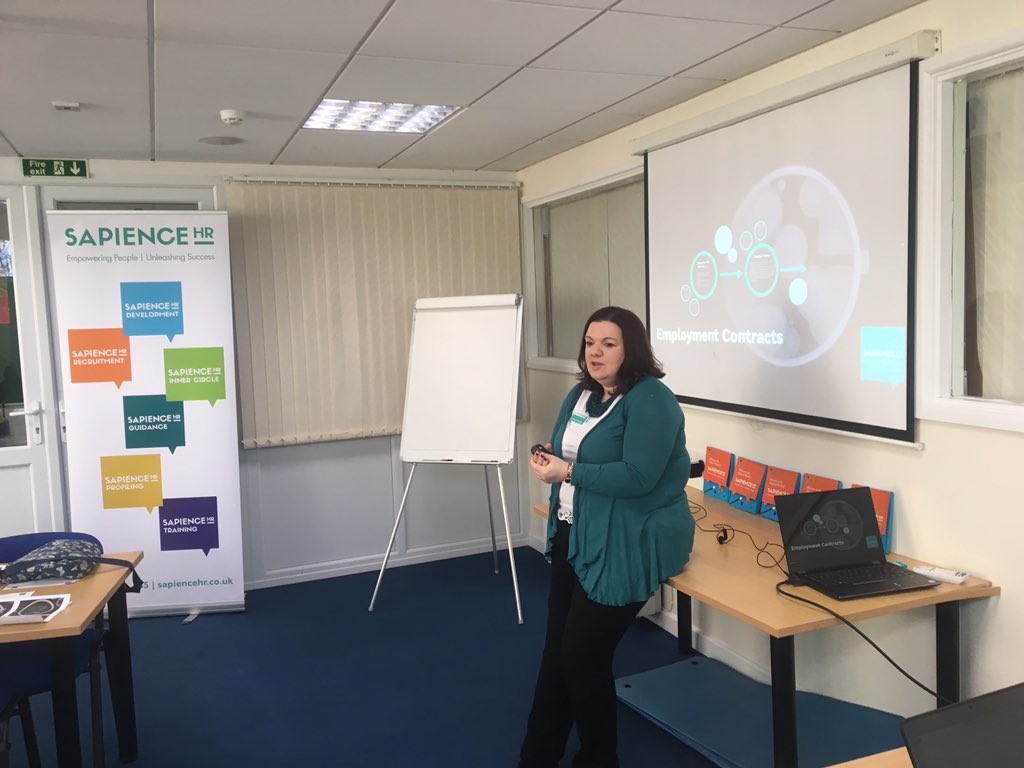 SapienceHR's tweet image. Our first Masterclass if 2019 is underway! We’re discussing all you need to know on employment contracts. #employmentcontracts #hrmasterclass